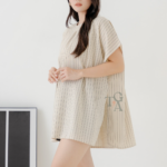 Zara Sleek Linen - 100% Linen Rounded Neck