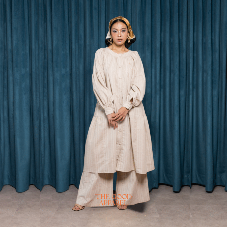 Jelita Pants in Ironless Linen - Image 3