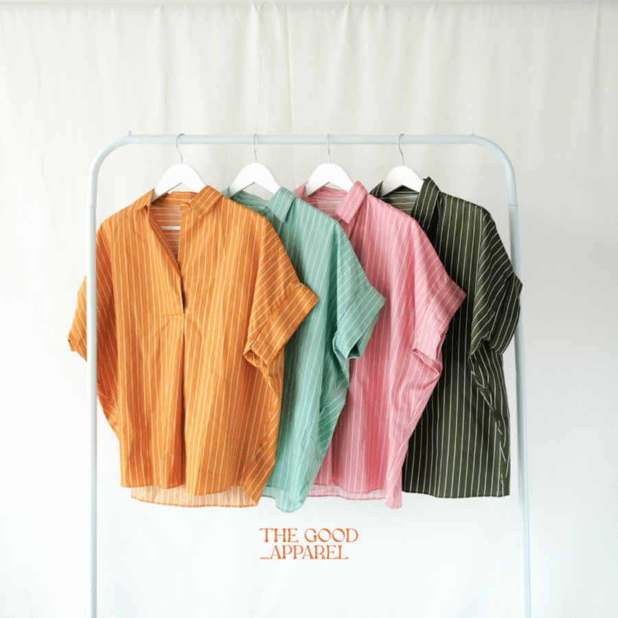 Estee Stripes Blouse - Image 3