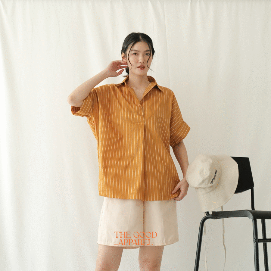 Estee Stripes Blouse - Image 2