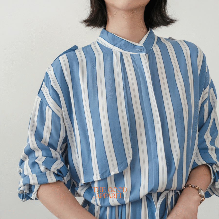 Maximara Stripes Dress - Image 2