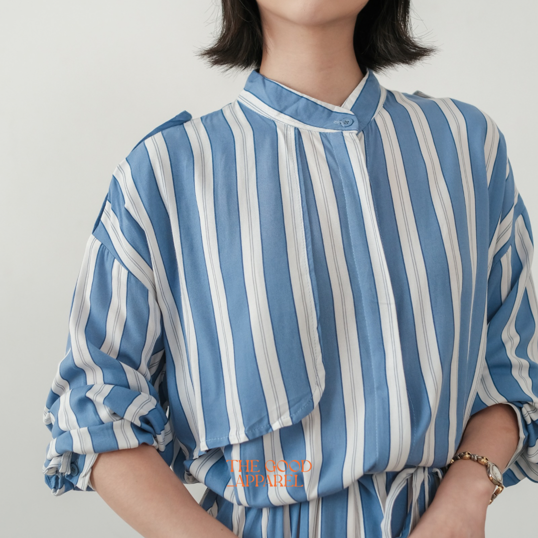 Maximara Stripes Dress - Image 2