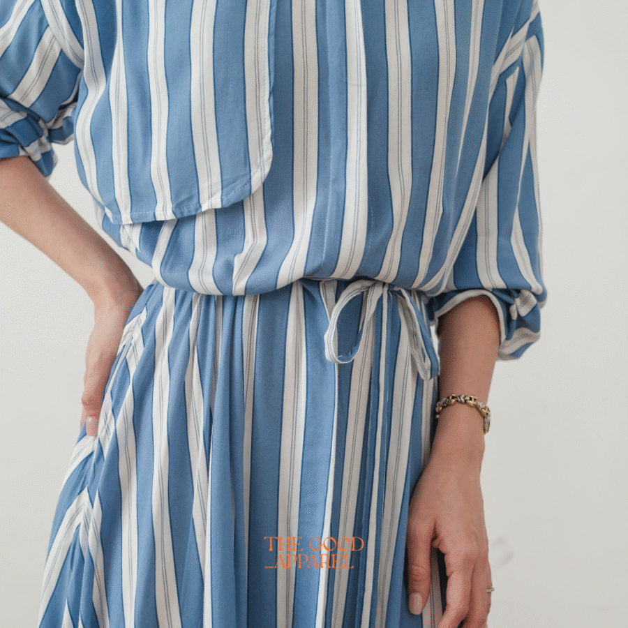 Maximara Stripes Dress - Image 3