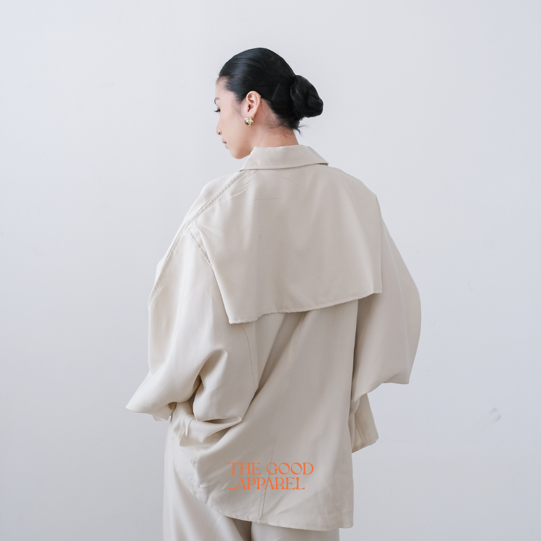 Noelle Semi Wool Buttoned Outer - Image 3