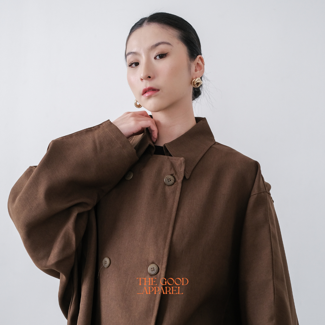 Noelle Semi Wool Buttoned Outer - Image 4