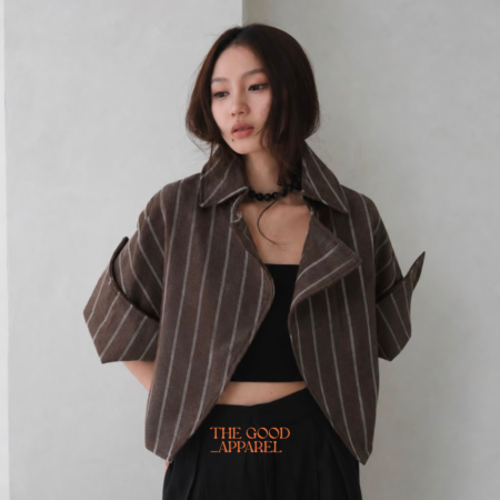Arche Stripes Cropped Outer